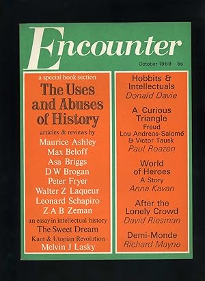 ENCOUNTER MAGAZINE 193 - October 1969 Vol. XXXIIII No. 4 - includes first publication of short st...