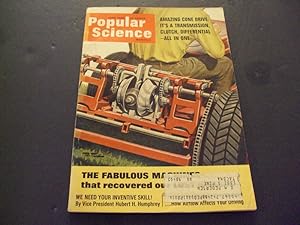 Popular Science June 1966 Recovered Our H-Bomb, New Cone Drive