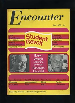 ENCOUNTER MAGAZINE 178 - July 1968 Vol. XXXI No. 1 - includes a 25 page section on the Student Re...