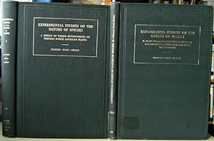 Experimental Studies on the Nature of Species. Volume 1 - Effect of Varied Environments on Wester...