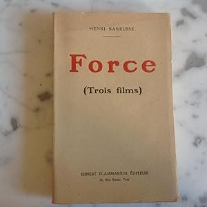 FORCE ( Trois films ) Force - L'au - dela - Le Crieur .