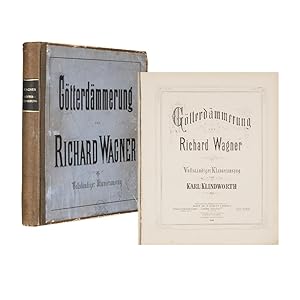 Götterdämmerung. Vollständiger Klavierauszug von Karl Klindworth [u. H. Zumpe]. [WWV 86 D].