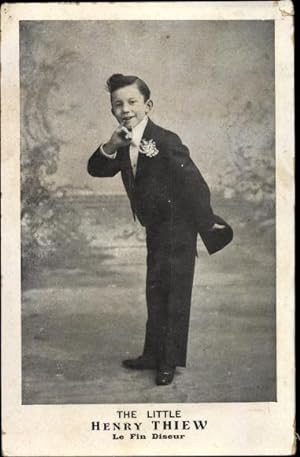 Ansichtskarte / Postkarte The Little Henry Thiew, Le Fin Diseur