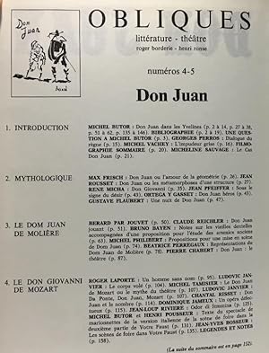 Don Juan Obliques - numéro 4-5