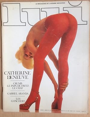 Lui. Le magazine de l'homme moderne. Onze numéros 1972-73-74