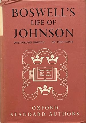 Boswell's life of Johnson