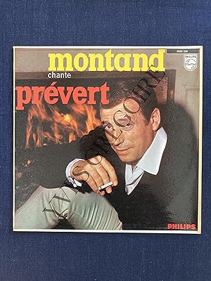 YVES MONTAND CHANTE JACQUES PREVERT