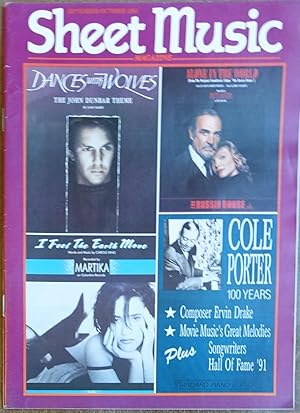 Sheet Music Magazine: September/October 1991 (Standard Piano Edition) Vol. 15 No. 5