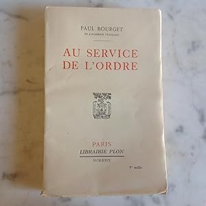 Au Service de l' Ordre.