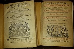 Della perfetta poesia italiana spiegata, e dimostrata con varie osservazioni, e con vari giudizi ...