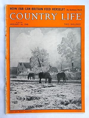 Country Life magazine No 2661. January 16, 1948. Griselda Mary Powell Williams, Leverington Hall ...