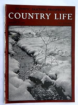 Country Life magazine No 2662. January 23, 1948. Mrs W. G. Finney nee Drummond, Painted Ceilings,...