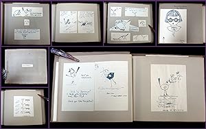 Joan and Nan's Book Of Cho and Patricia, Hand-drawn Anthropomorphic Drawings, a collection of pic...
