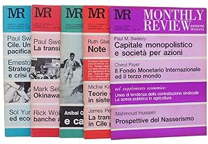 MONTHLY REVIEW Edizione Italiana. 1971. Numeri 1/2, 6, 8/9, 11, 12.: