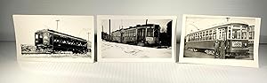 Ontario. Tramways. 3 black & white photographs. 1947-1948