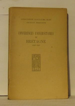 Conférences universitaires de Bretagne ( 1942-1943 )