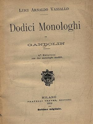 Dodici monologhi di Gandolin