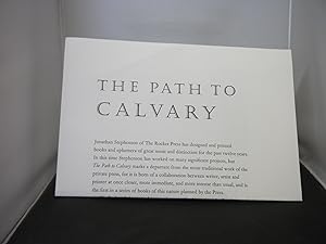 The Rocket Press - Prospectus for The Path to Calvary