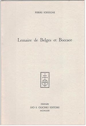 Lemaire de Belges et Boccace.