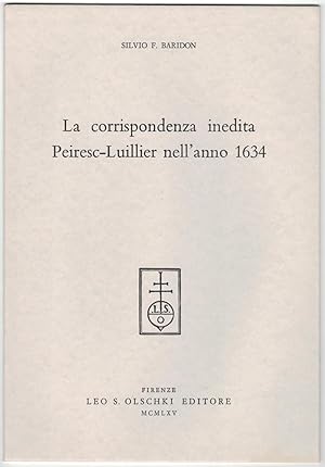La Corrispondenza inedita Peiresc - Luillier nell'anno 1634.