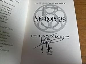 Necropolis (The Power of Five book 4) - signed first edition