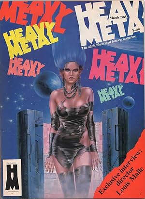 Heavy Metal Magazine March 1985