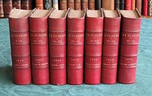 La Cloche - 7 volumes - 1868/1869 (revue politique)