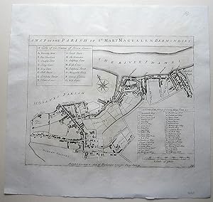 A Map of the Parish of St. Mary Magdalene n Bermondsey.