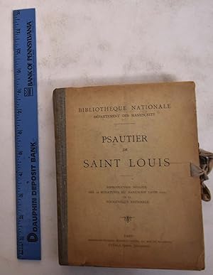 Psautier de Saint Louis. Reproduction Réduite des 92 Miniatures du Manuscrit Latin 10525 de la Bi...