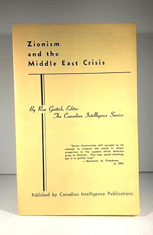Zionism and the Middle East Crisis