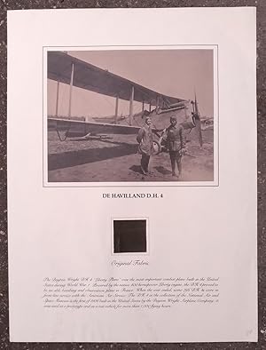 pièce de HAVILAND D.H. 4 - WWI airplane SMITHSONIAN Relic Series poster