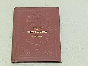 Lorenzo Mascheroni. L'invito a Lesbia e altre poesie