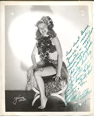 Peggy Hall-8x10-Signed-Publicity Still