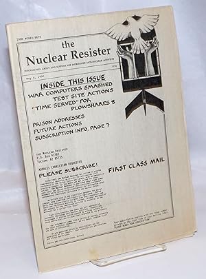 The Nuclear Resister: Information About and Support for Imprisoned Anti-Nuclear Activists; #70, M...