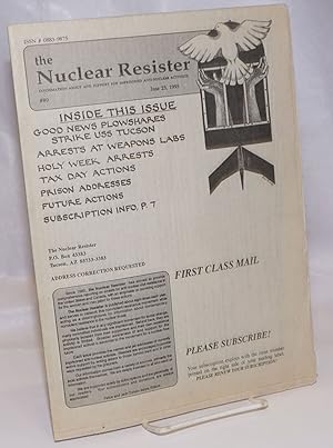 The Nuclear Resister: Information About and Support for Imprisoned Anti-Nuclear Activists; #89, J...