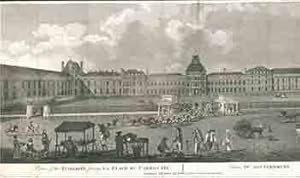 Palace of the Tuileries facing la place du Carrousel. First edition.