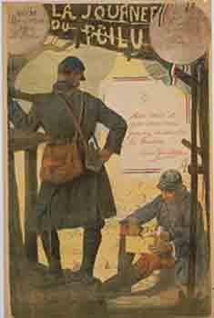 La journée du Poilu. 25-26 décembre 1915. Avec vous et par vous, nous jurons de sauver la France....