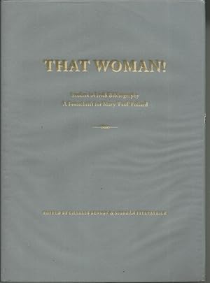 That Woman! Studies in Irish Bibliography A Festchrift for Mary "Paul" Pollard.