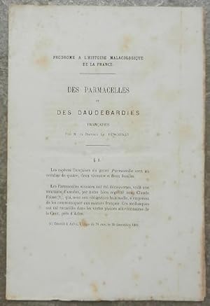 Prodrome à l'histoire malacologique de la France. - Des parmacelles et des daudebardies françaises.