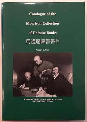 Catalogue of the Morrison Collection of Chinese Books