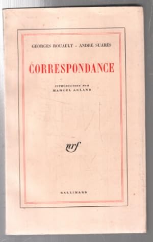 Correspondance. Introduction par Marcel Arland
