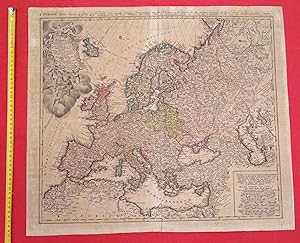 EUROPA SECUNDUM LEGITIMAS PROJECTIONIS STEREOGRAPHICAE. JOHANNES HASIUS. HOMMAN, 1743-89
