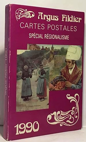 Argus fildier - cartes postales - spécial régionalisme 1990