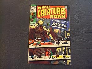 Where Creatures Roam #1 July 1970 Early Bronze Age Marvel Comics