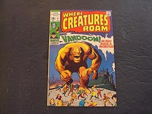 Where Creatures Roam #4 Jan 1971 Bronze Age Marvel Comics