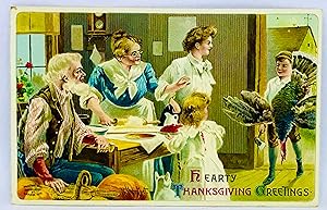 [POSTCARD] HEARTY THANKSGIVING GREETINGS