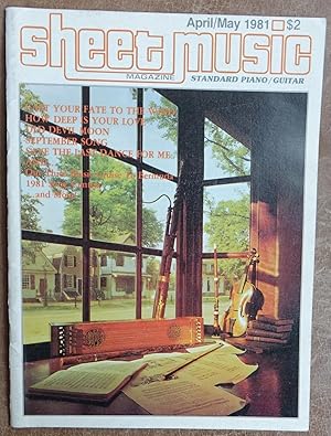 Sheet Music Magazine: April/May (Standard Piano / Guitar) Vol. 5 No. 4