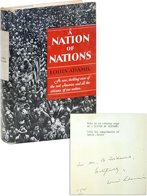 A Nation of Nations [Advance Copy, Inscribed and Signed to B. Fridsma]