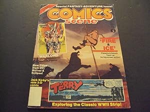 Comics Scene #9 1983 Fire and Ice, Fantasy Adventure Issue