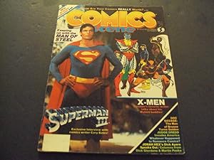 Comics Scene #11 Sept 1983 Man of Steel, X-Men
